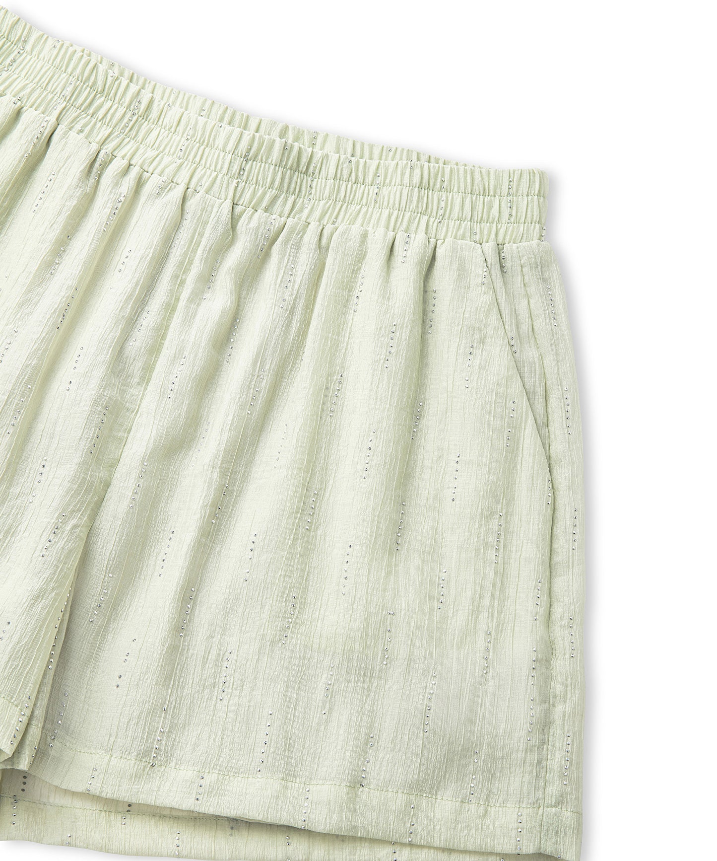 Hotfix Baskılı Elastik Bel Şort