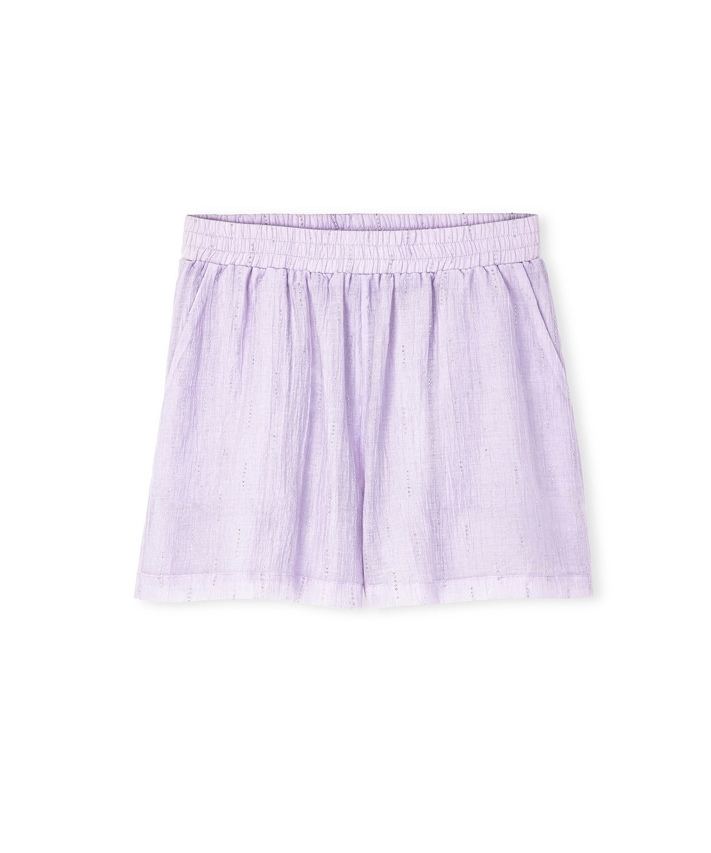 Hotfix Baskılı Elastik Bel Şort