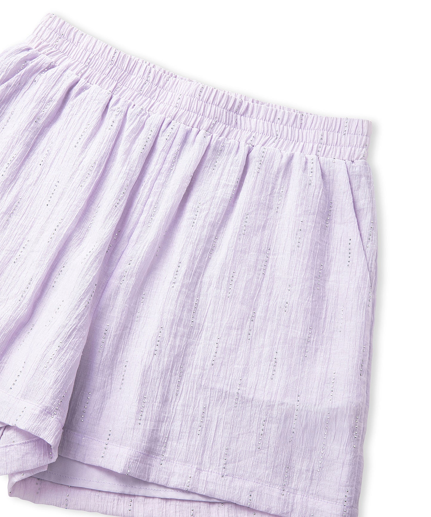 Hotfix Baskılı Elastik Bel Şort