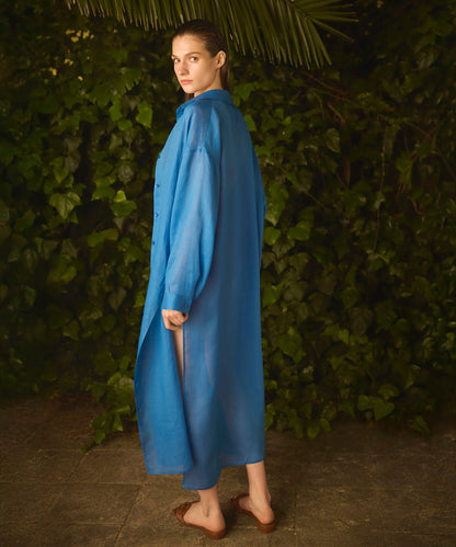 Işlemeli Keten Tunik