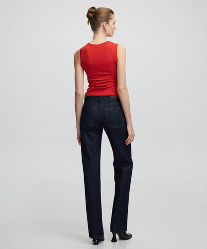 Wide Leg Fit Jean Pantolon