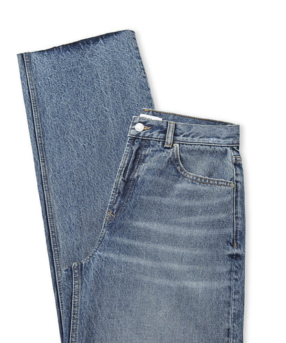 Wide Leg Fit Jean Pantolon