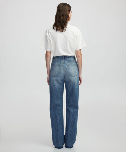 Wide Leg Fit Jean Pantolon
