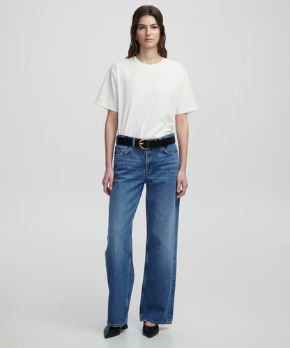 Wide Leg Jean Pantolon