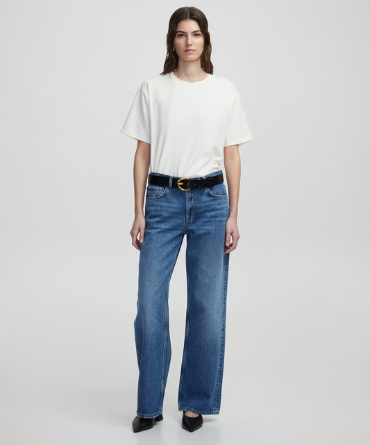 Wide Leg Jean Pantolon