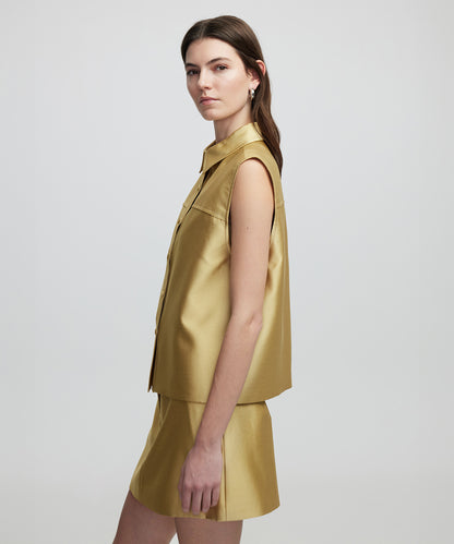 Parlak Dokulu Gömlek