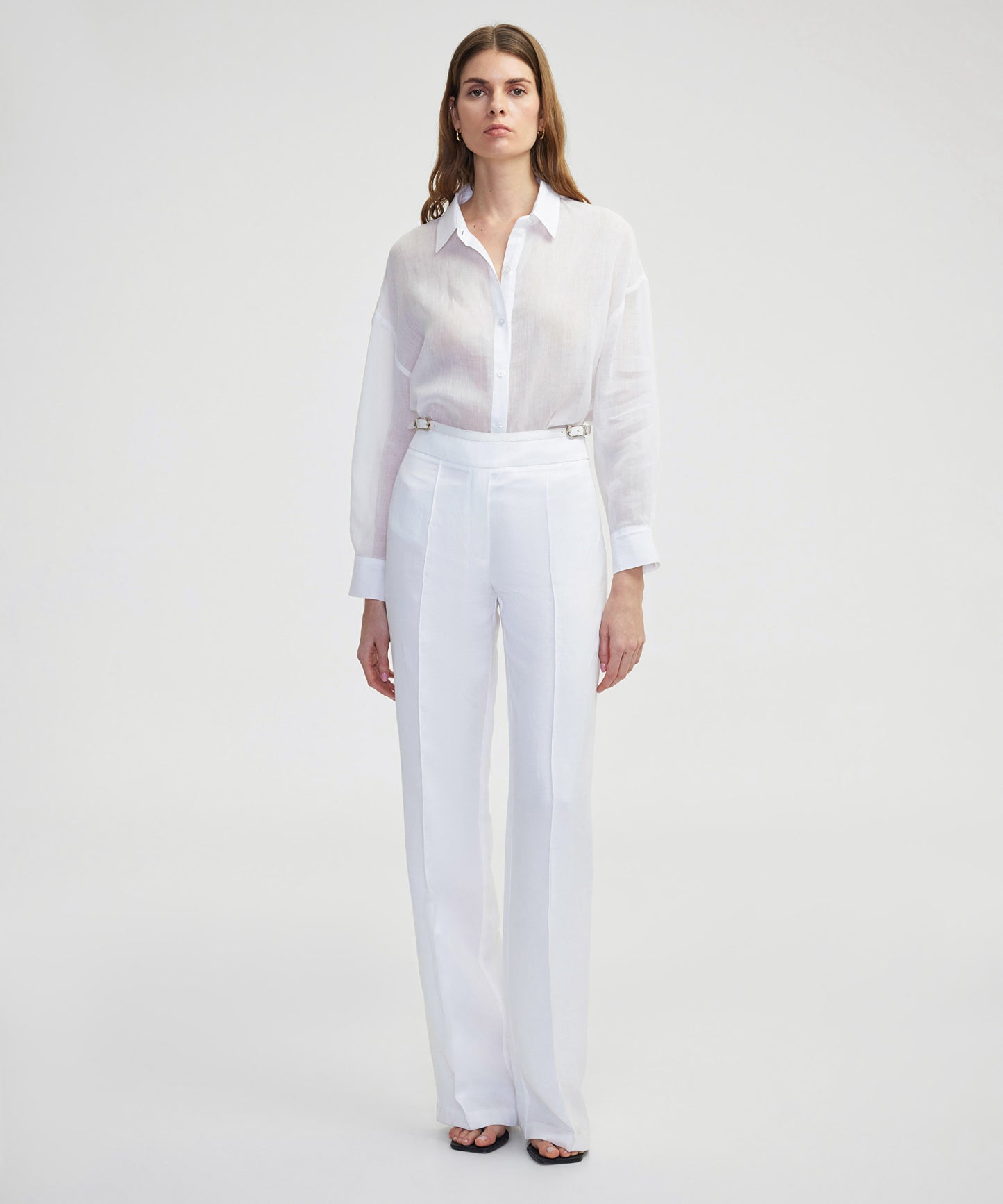 Bol Kesim Keten Gömlek