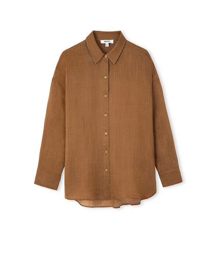 Bol Kesim Keten Gömlek