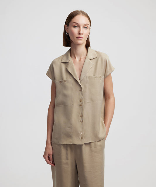 Geniş Cepli  Gömlek