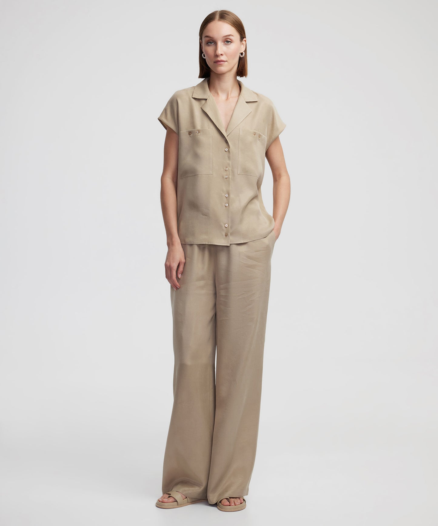 Geniş Cepli  Gömlek