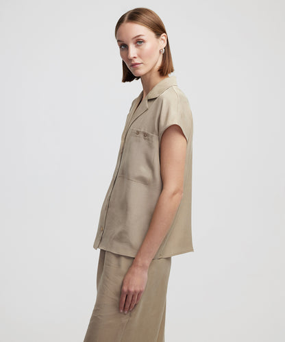 Geniş Cepli  Gömlek