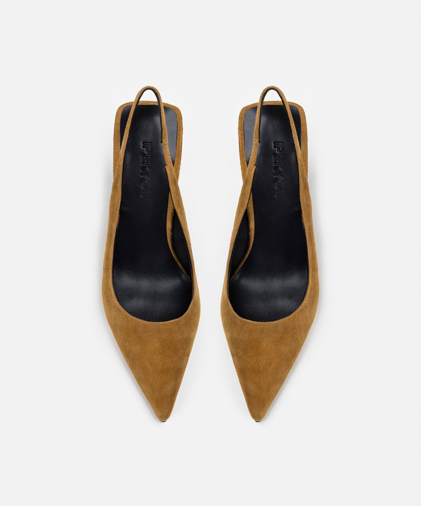 Arkası Açık Sivri Burun Topuklu Ayakkabı