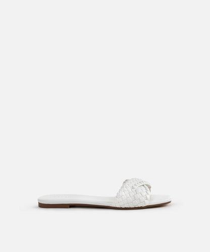 Örgü Dokulu Bantlı Terlik