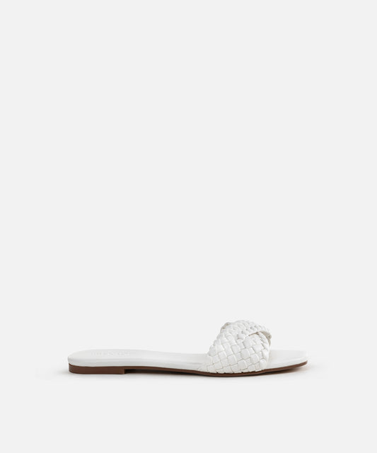 Örgü Dokulu Bantlı Terlik