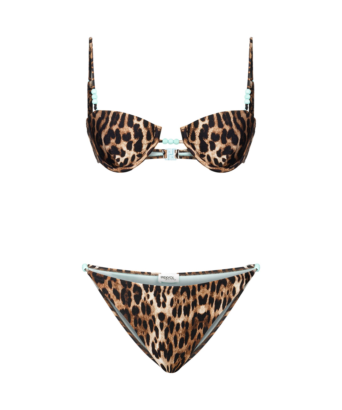 Leopar Desen Bikini Seti