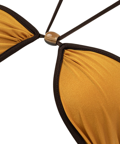 Boncuk Aksesuarlı Bikini Seti