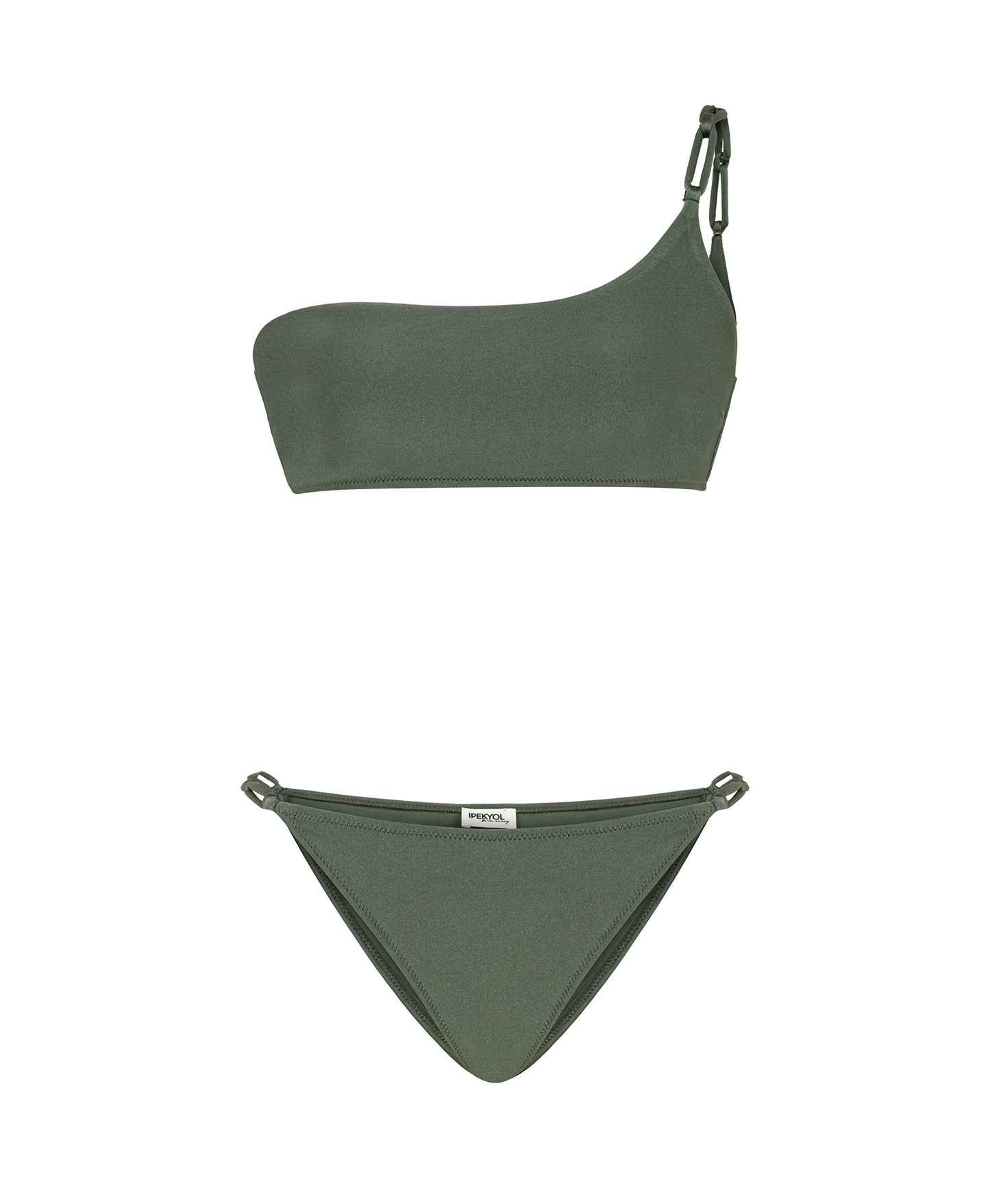 Asimetrik Kol Bikini Seti