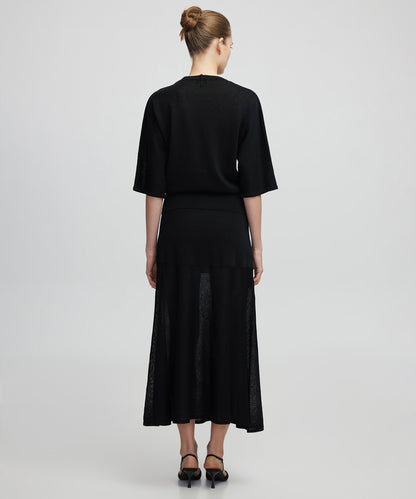 Düğme Aksesuarlı Triko