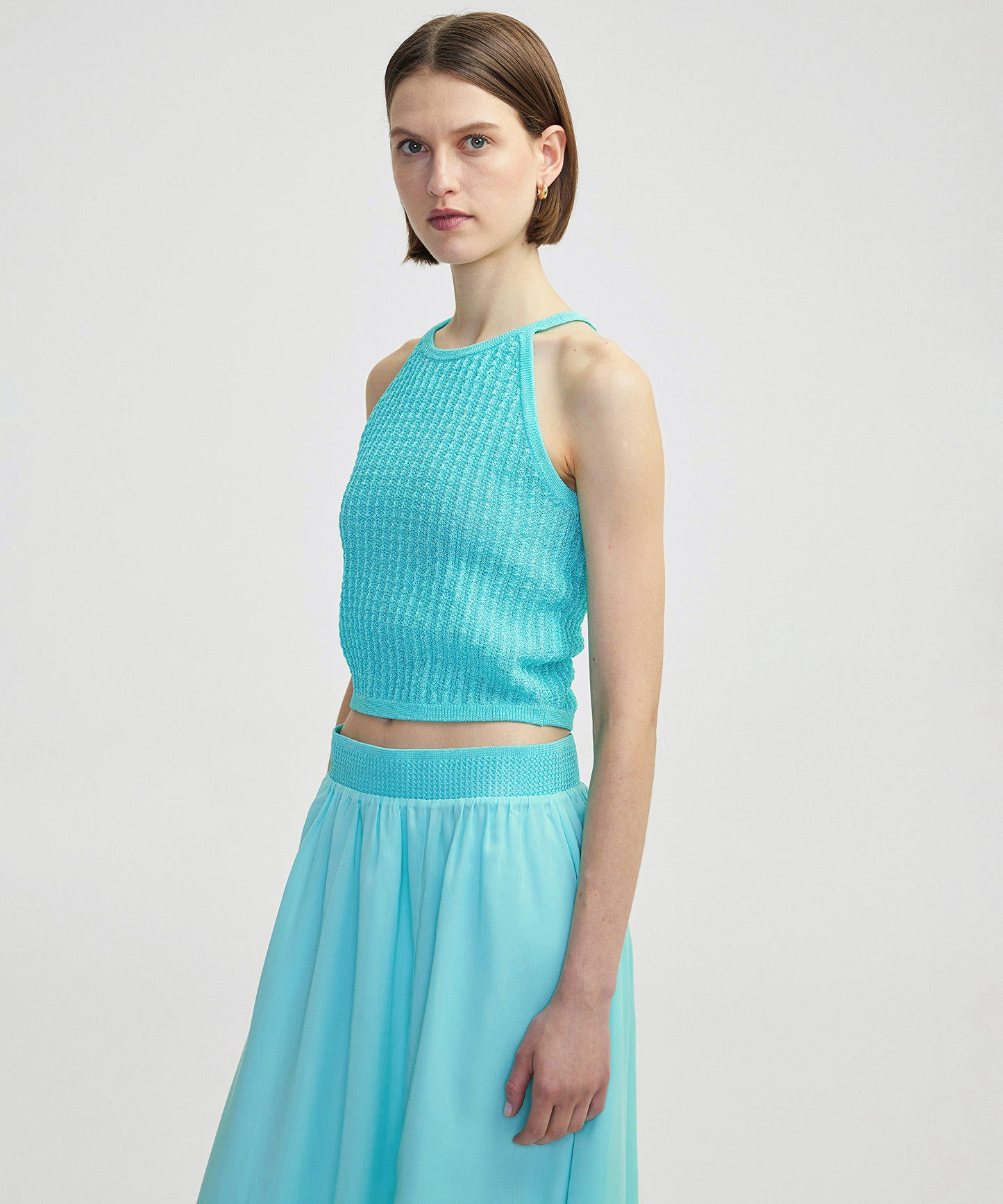 Lurex Iplikli Ajurlu Triko