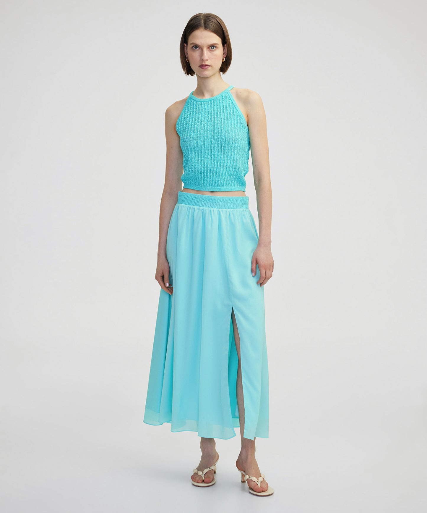 Lurex Iplikli Ajurlu Triko