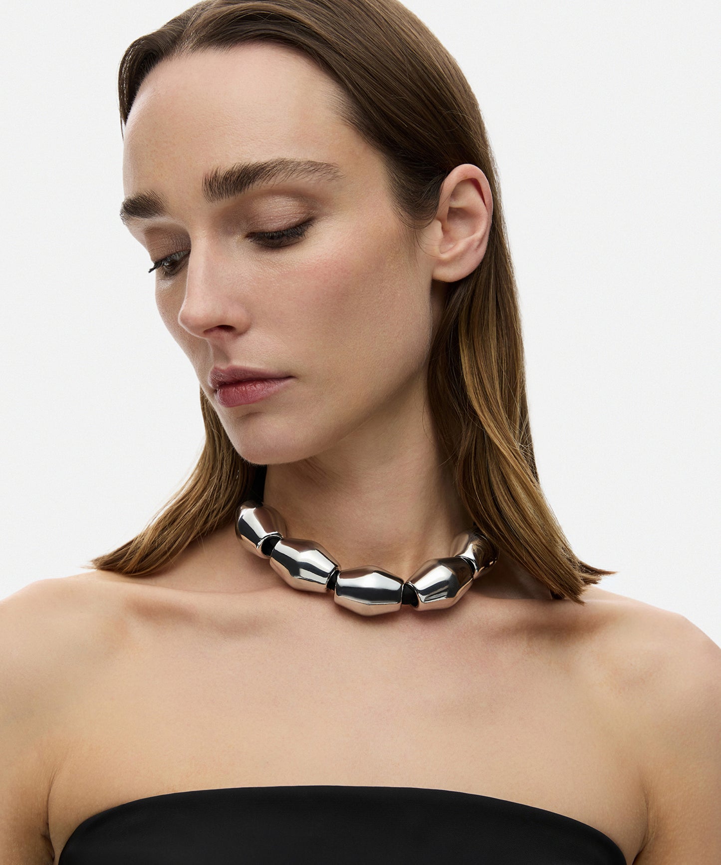 Metal Parçalı Kolye