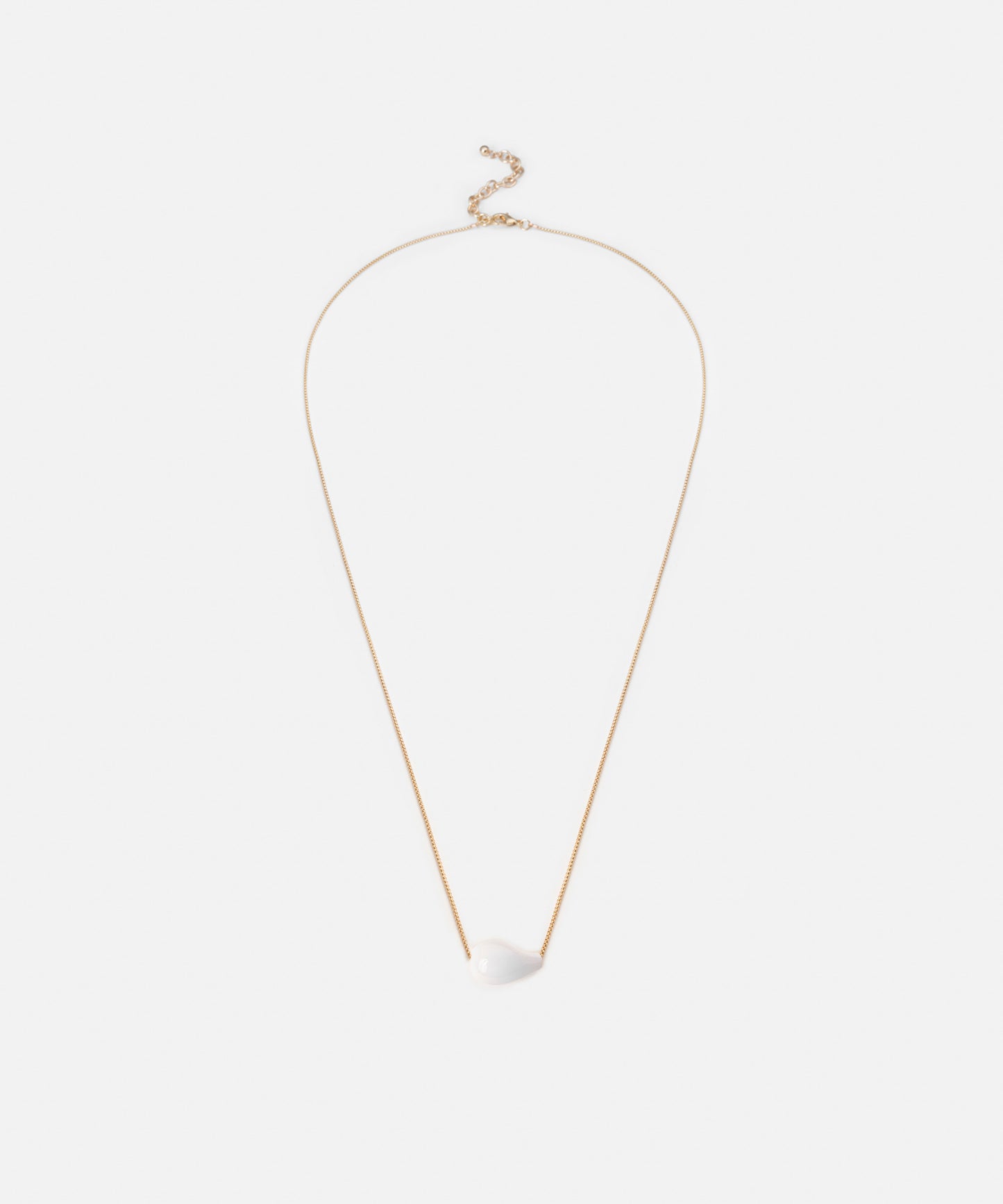 Kontrast Reçine Uçlu Kolye