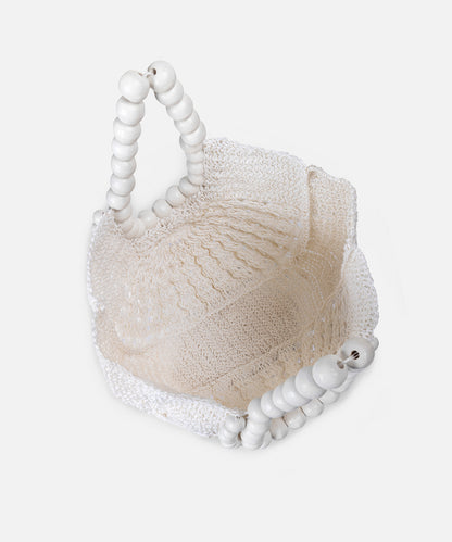 Ahşap Boncuklu Çanta