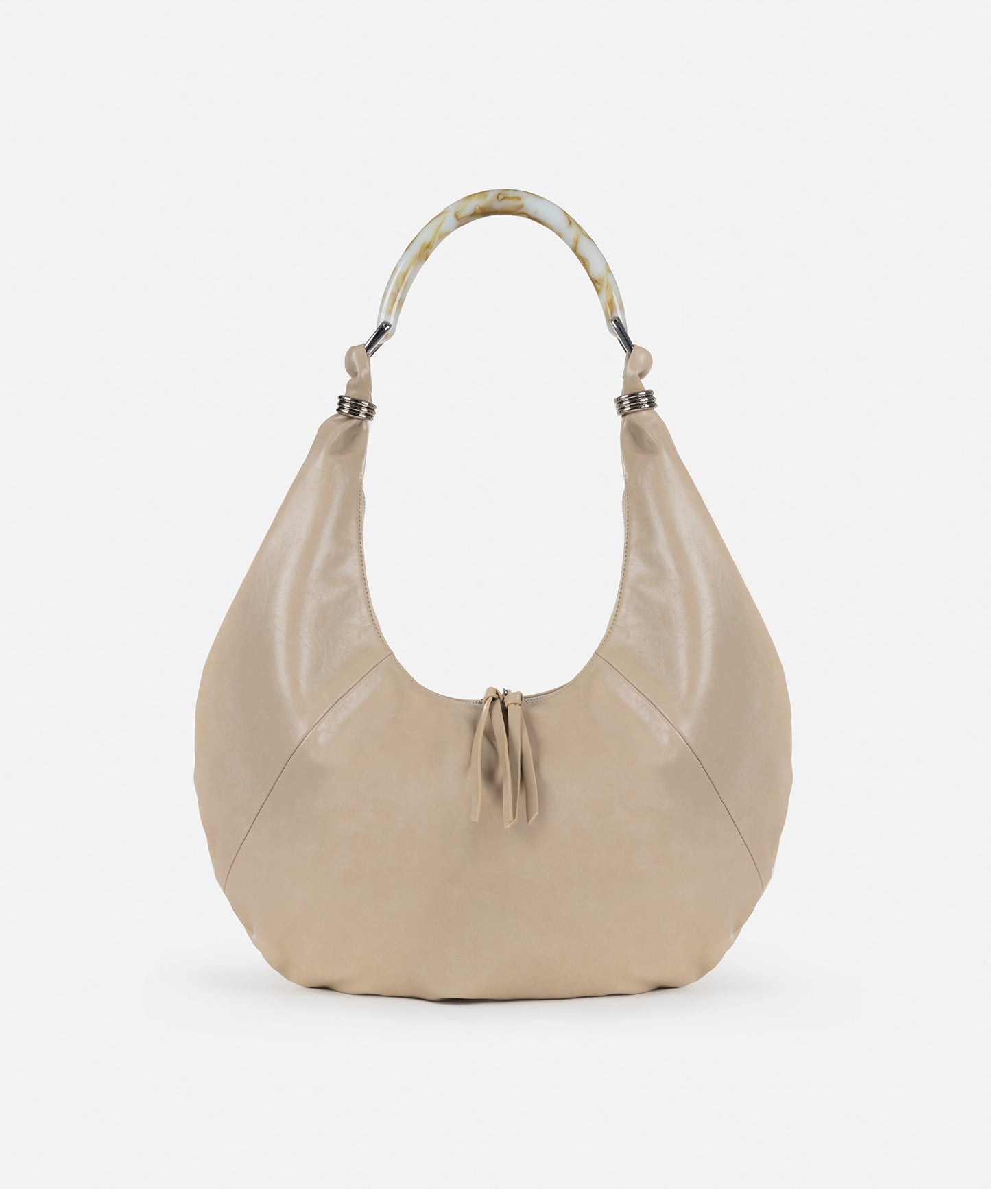 Kontrast Askılı Maksi Çanta