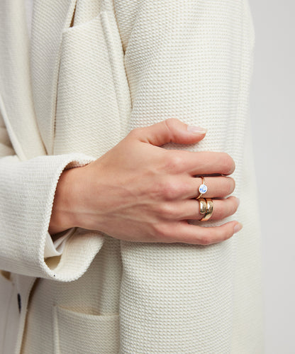 Kontrast Reçineli Yüzük