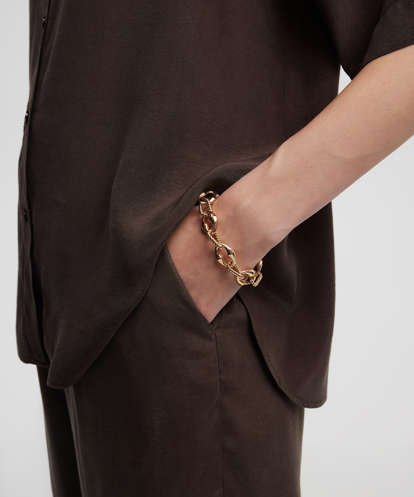 Iç Içe Geçmiş Metal Bileklik