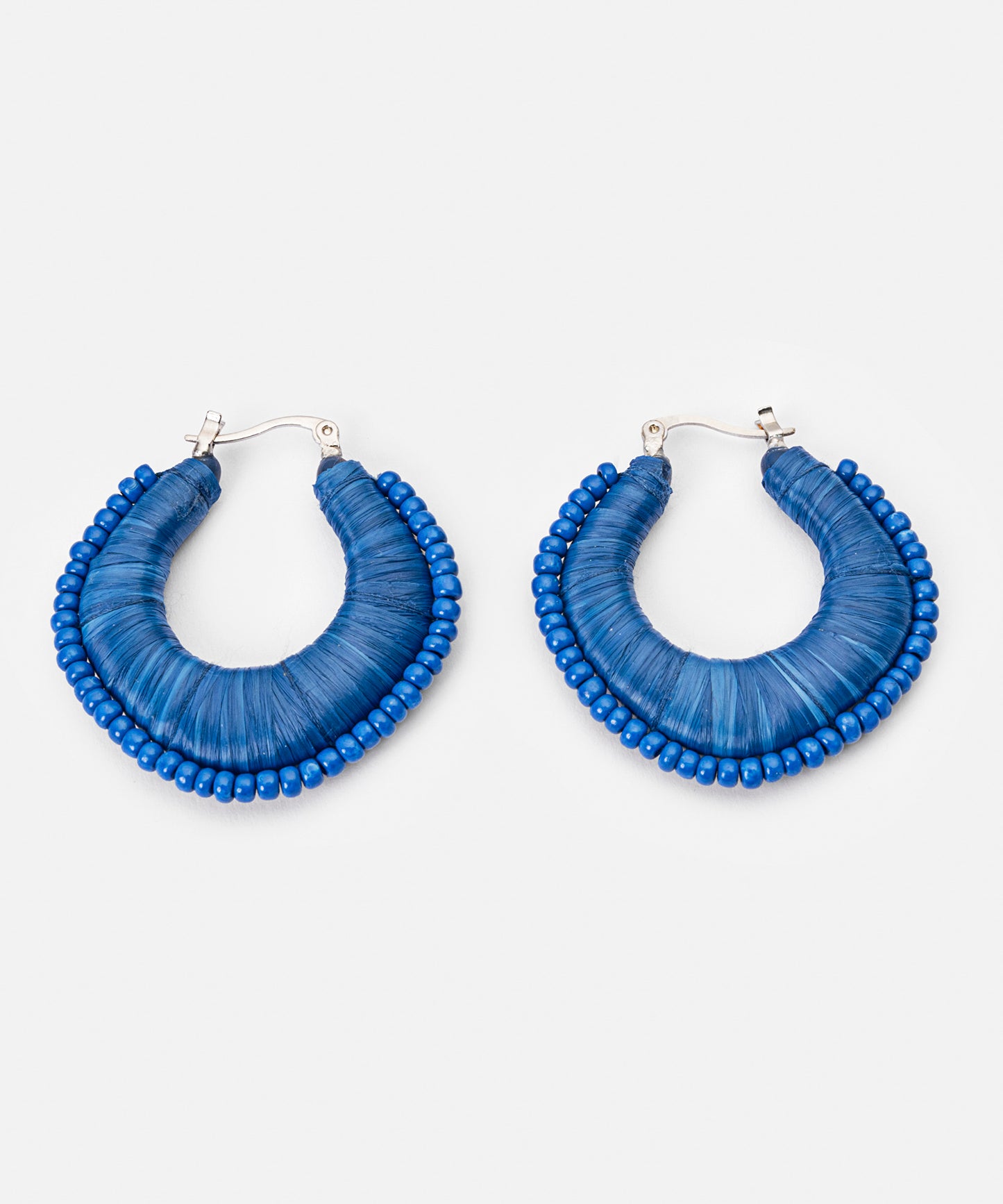 Boncuklu Halka Küpe