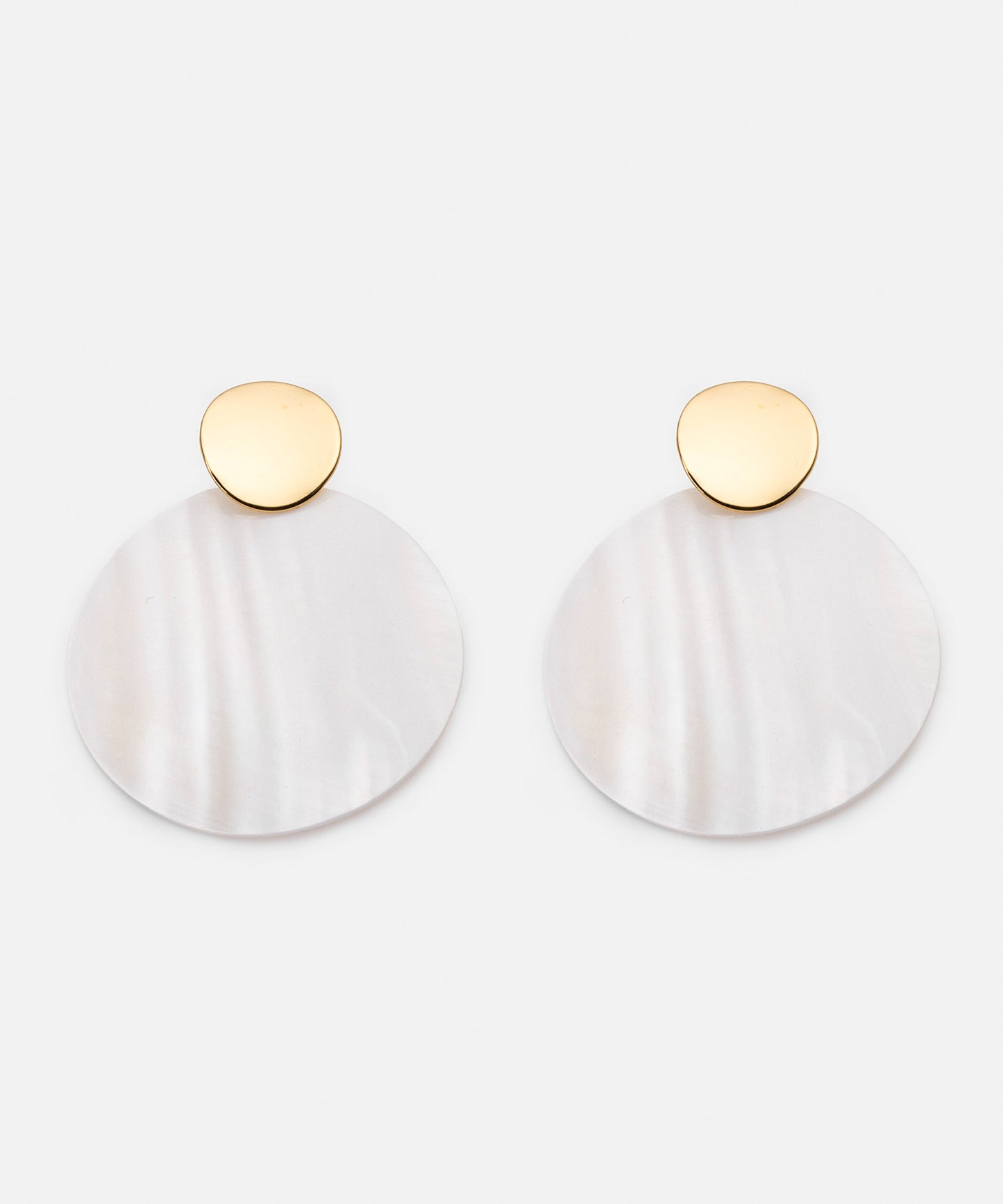 Kontrast Reçineli Küpe