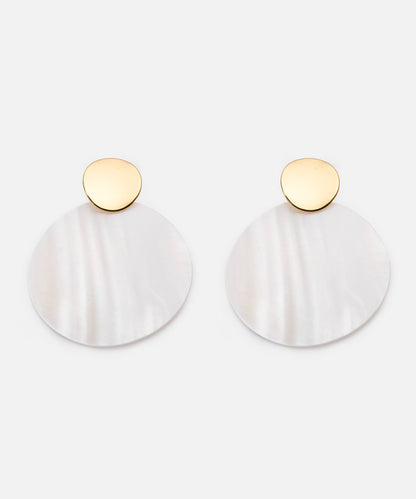 Kontrast Reçineli Küpe