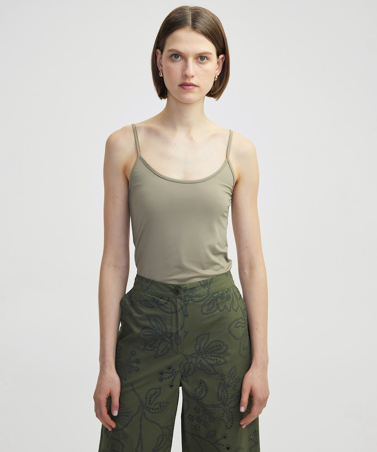 Askılı Dar Kesim Tişört