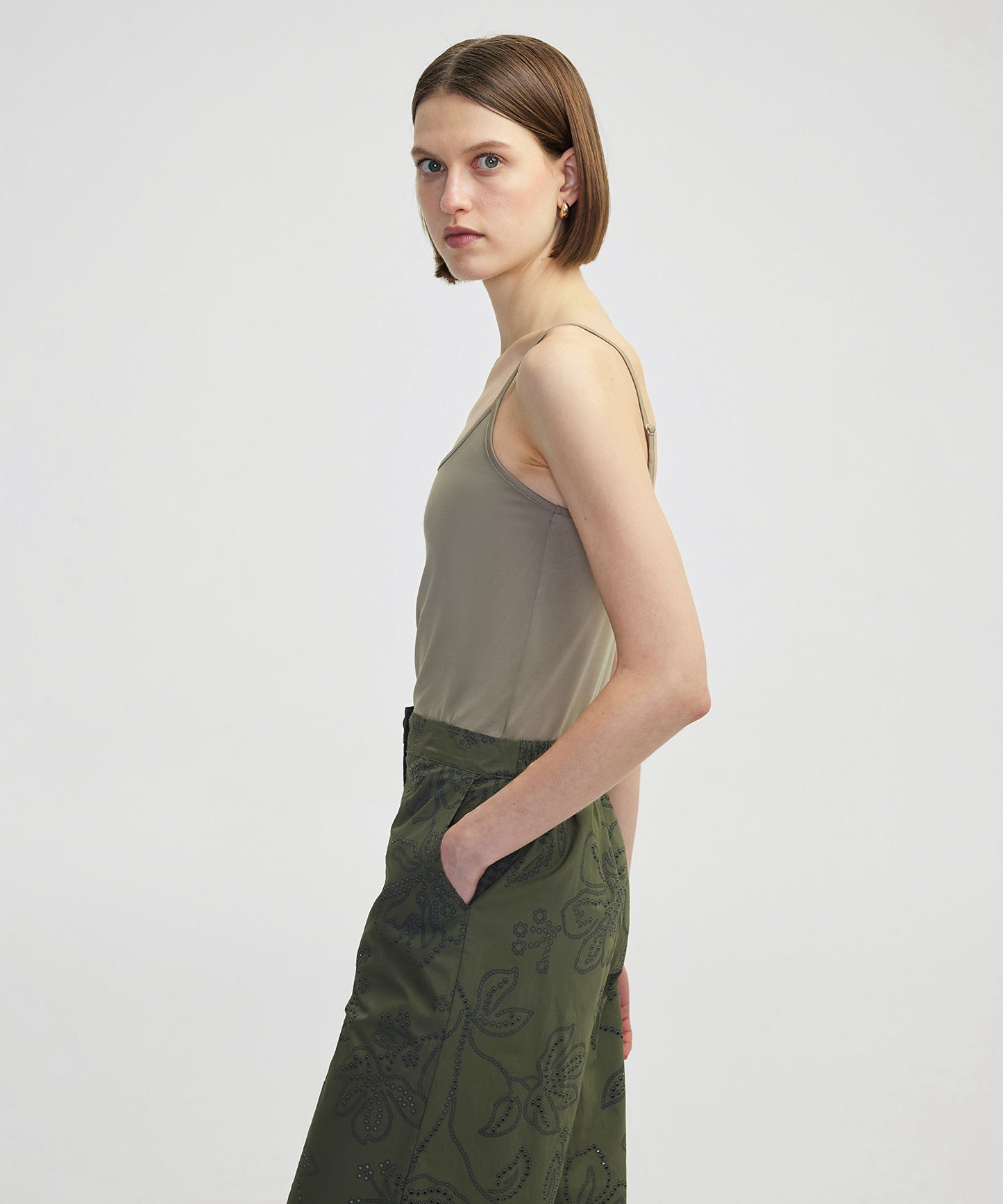 Askılı Dar Kesim Tişört