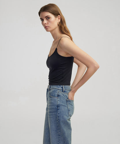 Askılı Crop Tişört