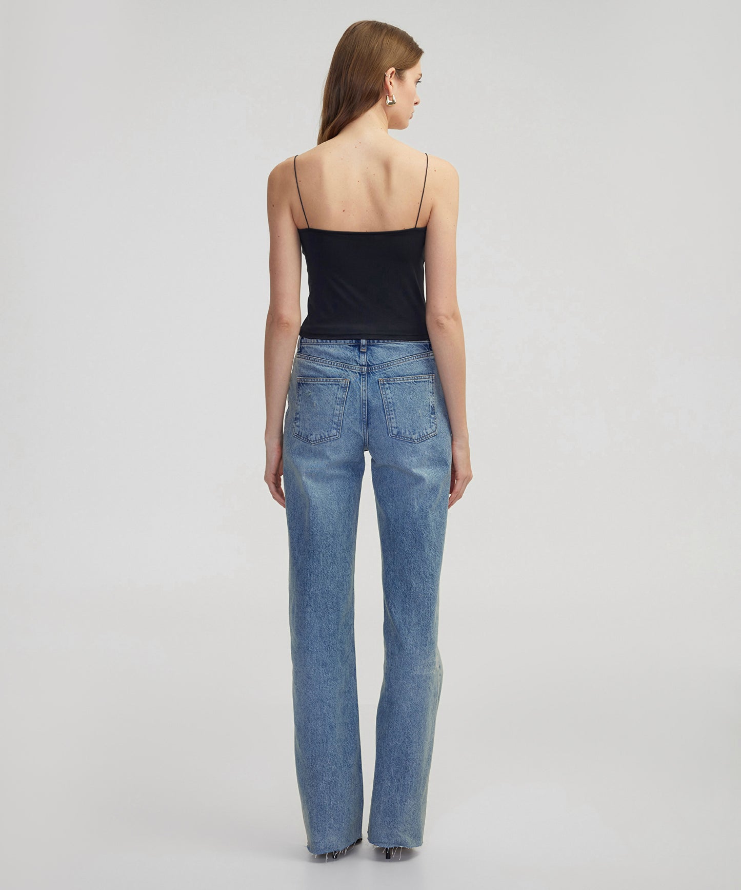 Askılı Crop Tişört