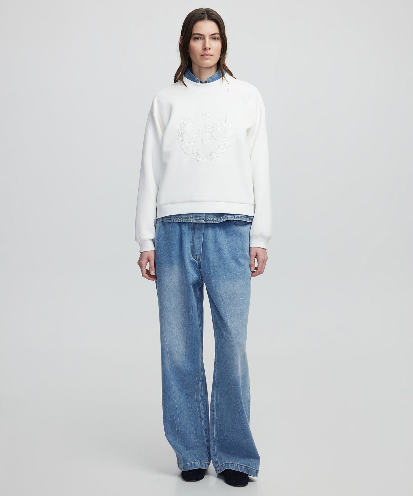 Nakışlı Sweatshirt