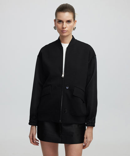 Ayarlanabilir Düğmeli Sweatshirt