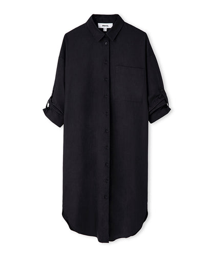Siyah Tek Cepli Poplin Elbise Is1260002588001 | Ipekyol