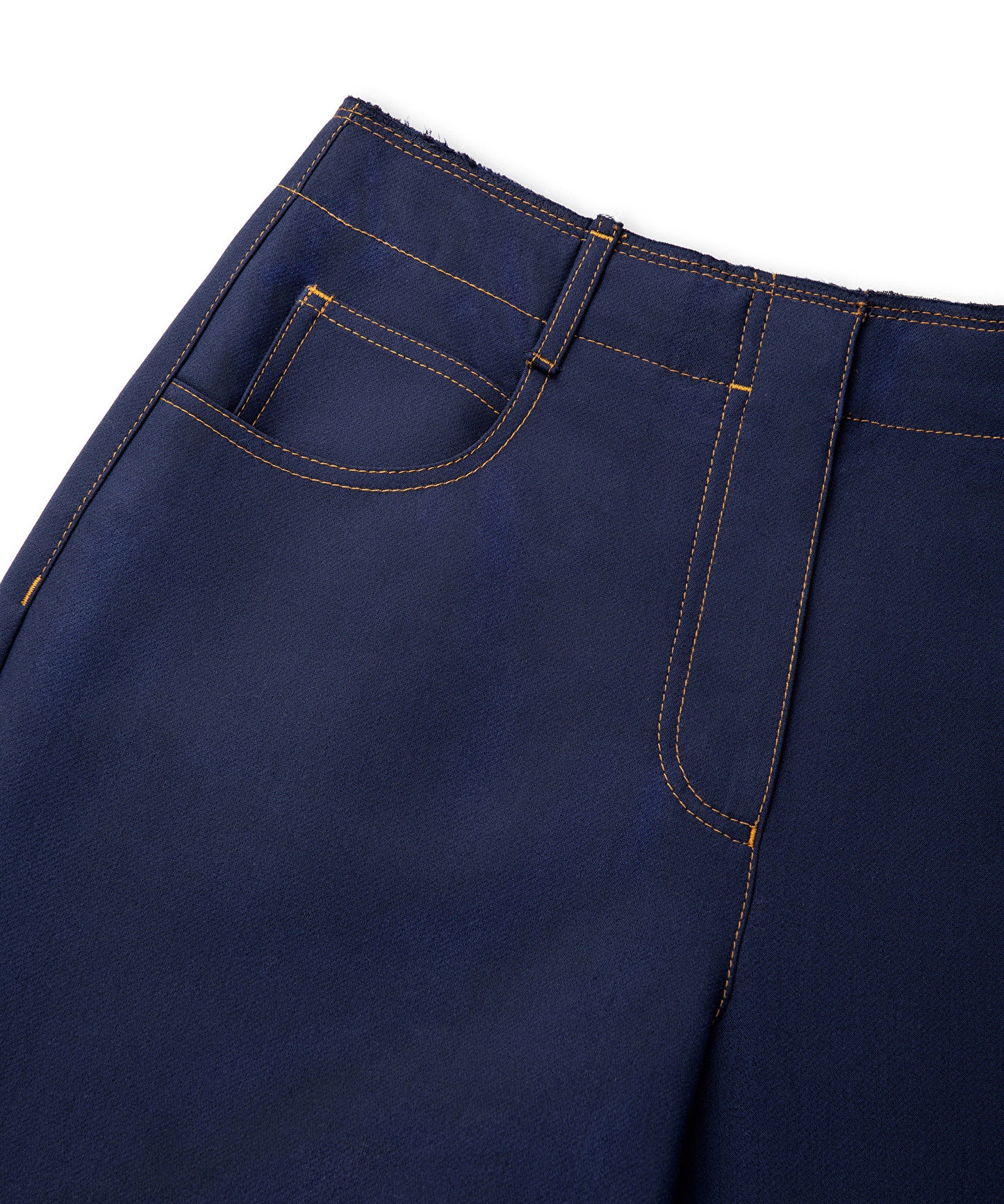 Kemerli Wide Leg Pantolon