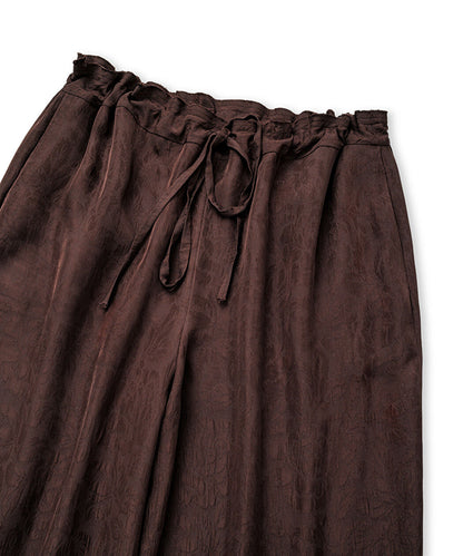 Kahverengi Jakarlı Balon Fit Pantolon Is1260003372074 | Ipekyol