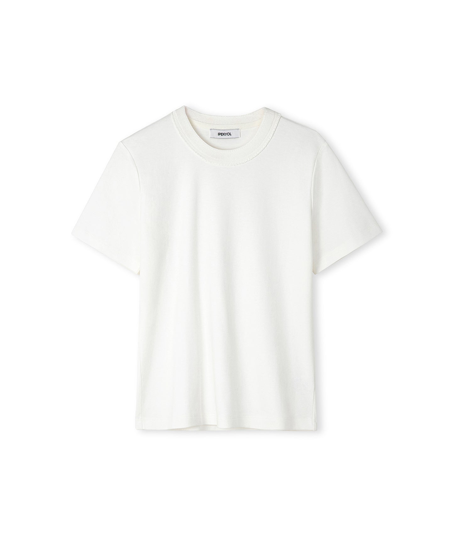 Kontrast Yaka Colorblock Tişört