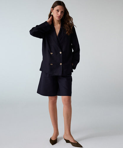 Lacivert Blazer Is1260106076015 | Ipekyol