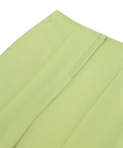 Nervür Dikişli Wide Leg Fit Pantolon