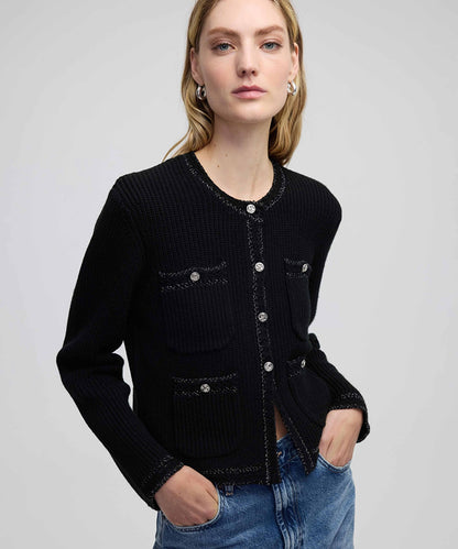 Çok Cepli Triko Ceket