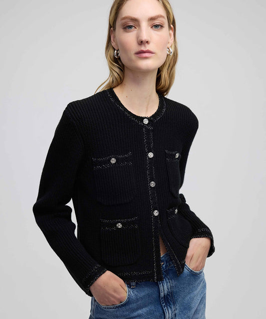 Çok Cepli Triko Ceket