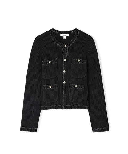 Çok Cepli Triko Ceket