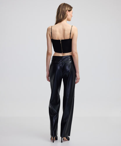 Parlak Dokulu Drapeli Bluz