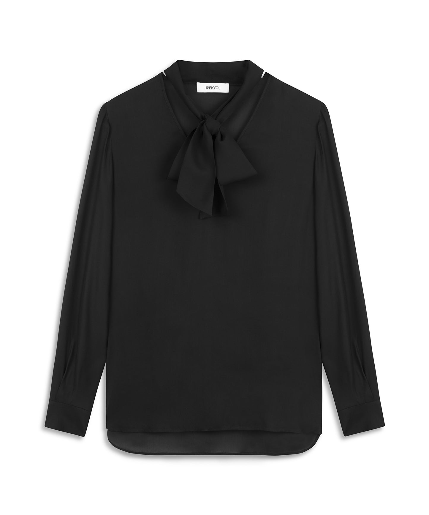 Boyundan Bağlamalı Ipek Bluz